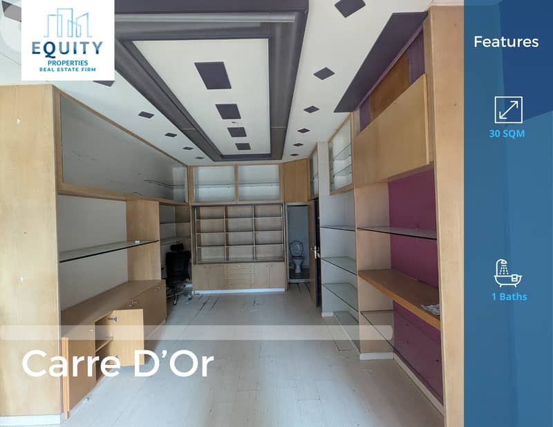 30 SQM Office For Rent In Achrafieh Carre D'Or #PN12124 0