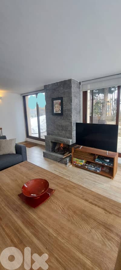 Furnished chalet for rent in Faraya / شاليه مفروش للايجار في فاريا