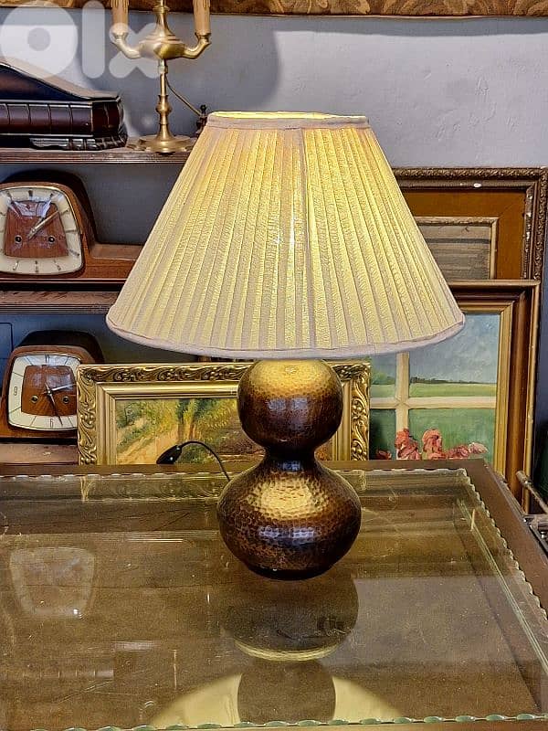 antique bronze lamp 0