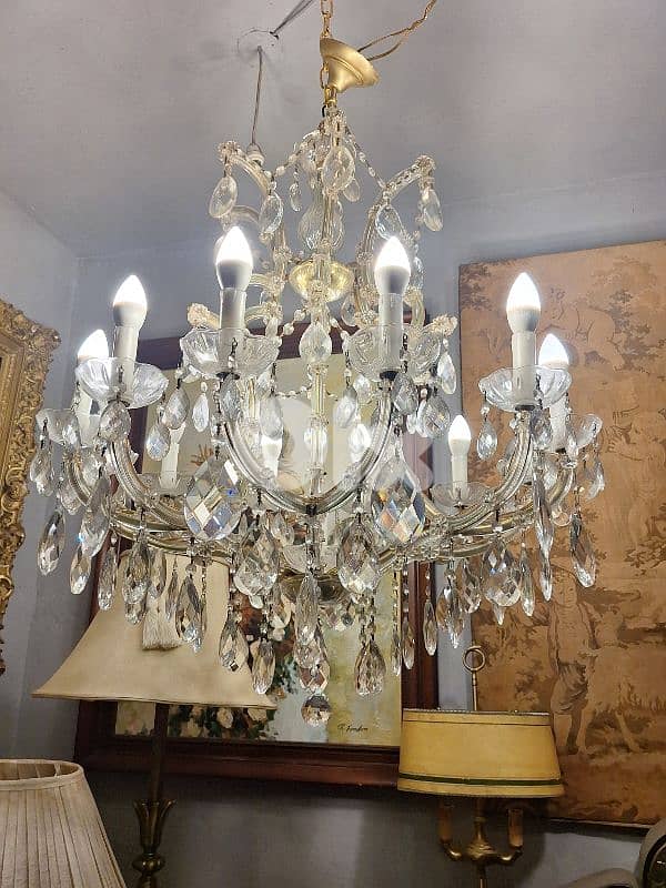 marie theresa crystal chandelier 0
