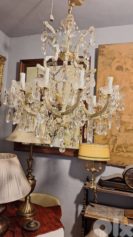 marie theresa crystal chandelier 4