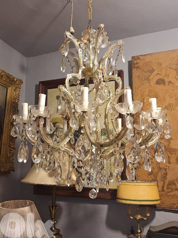 marie theresa crystal chandelier 6