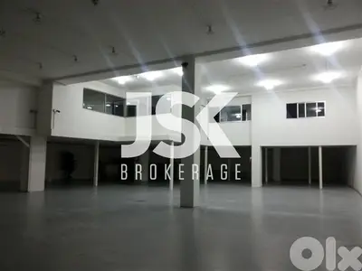 L01244 - Industrial Grade 1 Warehouse For Rent In Dbayeh