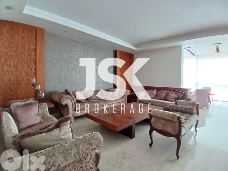 L18426 - Furnished Spacious & Decorated Apartment For Sale In Bsalim 0