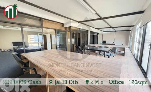 Prime Location Office in Jal El Dib!!!