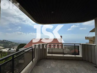 L18136 - Spacious Apartment With Open View For Sale in Beit Meri