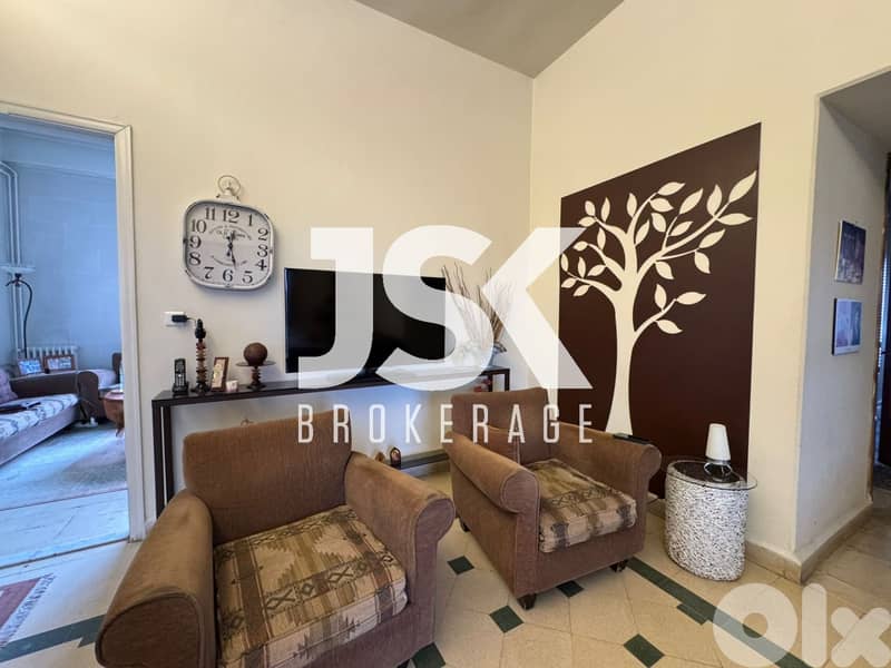 L20394 - Spacious Apartment With Terrace For Sale in Mansourieh 0