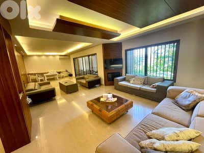 252 SQM Semi-Furnished Apartment in Sahel Alma+ 90 SQM Terrace/ Garden