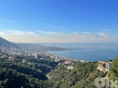 1251 SQM Amazing Land in Kfarhbab with a Breathtaking View