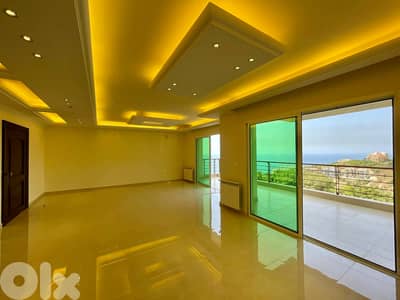 190 SQM Apartment in Chnaniir with Panoramic Sea View + TERRACE