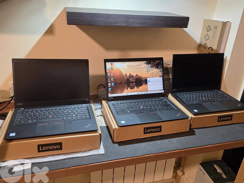 LENOVO THINKPAD T490 CPU I5 8TH 16 RAM TYPE C GRADE A+ 6 UNITS 2