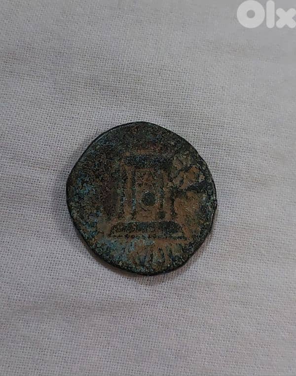 Phoenicia  Bronze coin  Saida  Roman emperor Elgabalus year 222 AD 1