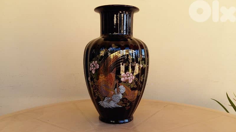 Grand vase et grande assiette chinoise antiques 2
