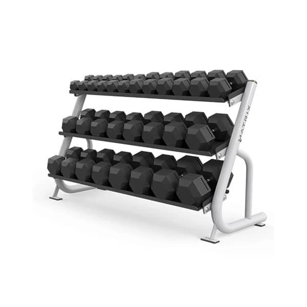 Matrix 3-Tier Dumbbell Rack – 6FT 1