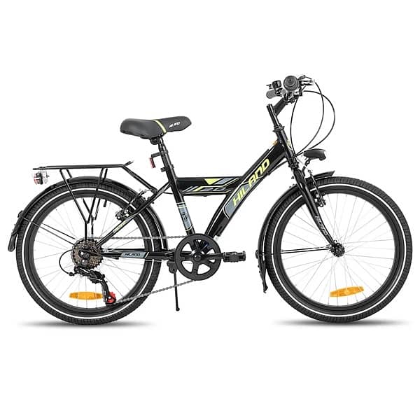 Hiland Sentry+ 20” Kids Mountain Bike – Black 0