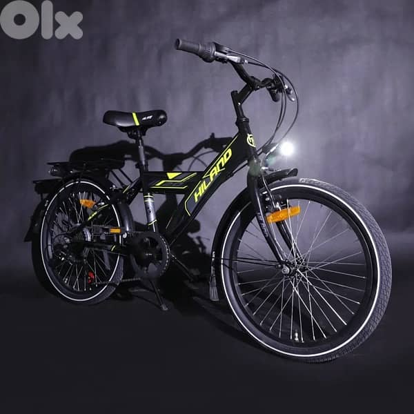 Hiland Sentry+ 20” Kids Mountain Bike – Black 10