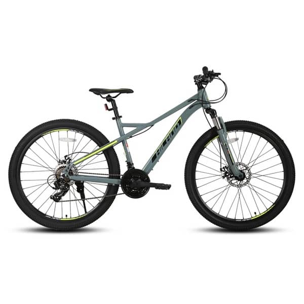 Hiland Hippel 26” Mountain Bike – Gray 0