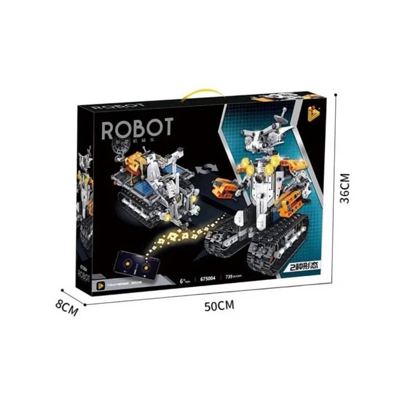 Robot Constructor 2-in-1 Transformer Remote Control Toy - روبوت محول 2