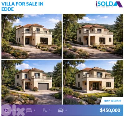673m2 Villa+Sea/Mountain View+Garden/Terrace+Pool 4sale in Eddeh/Jbeil