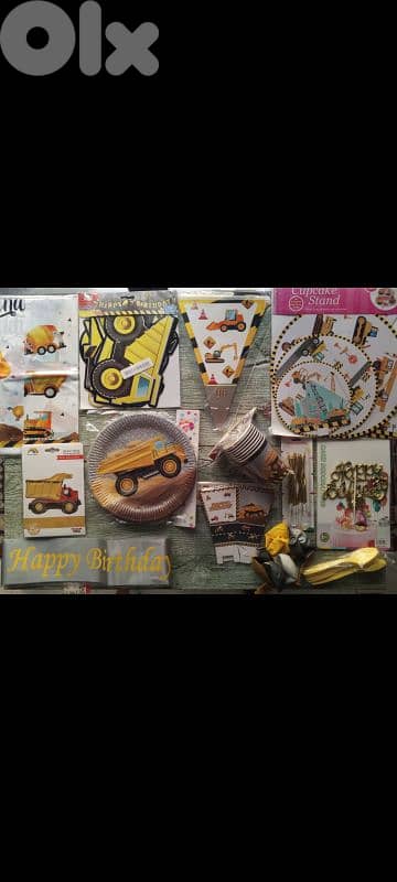 truck birthday theme 1