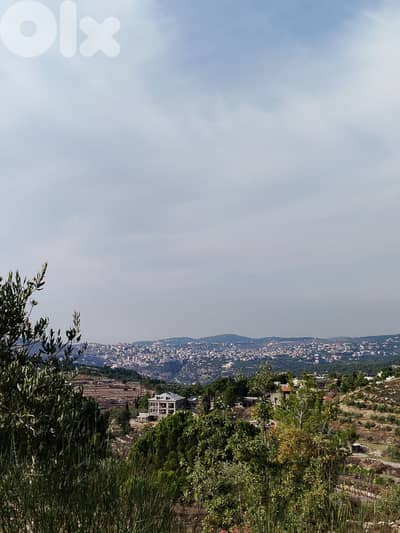 Land for sale in Khraybe Chouf with nice view الخريبة الشوف