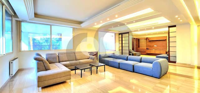 Terrace, garden, 2 underground parking, Rabieh/الرابية REF#OU132677