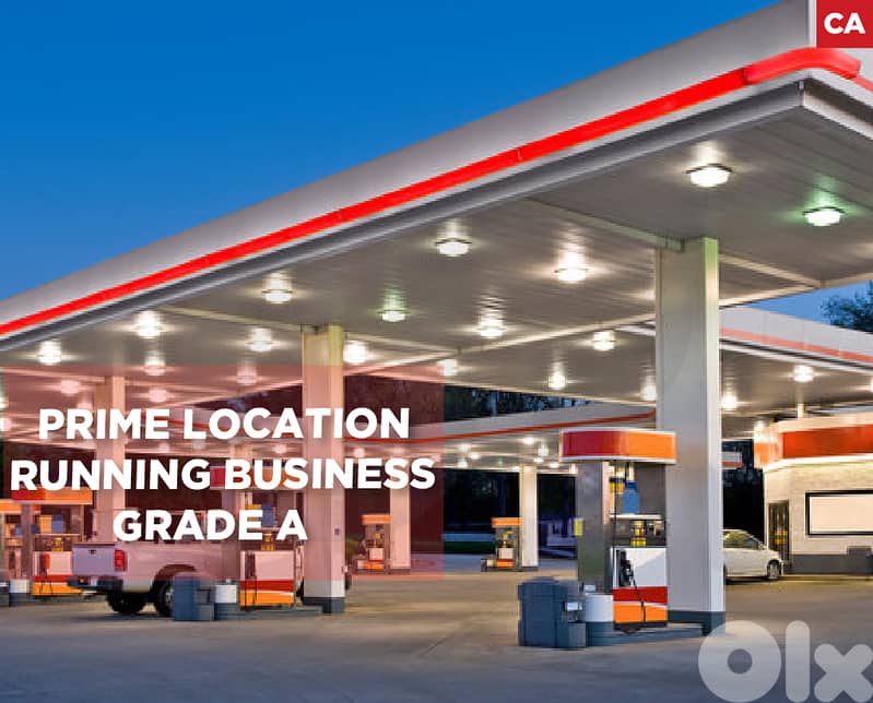 Gas Station ,Runnig business, Safra/صفر REF#CA132683 0