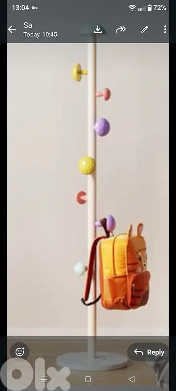 long wooden stand