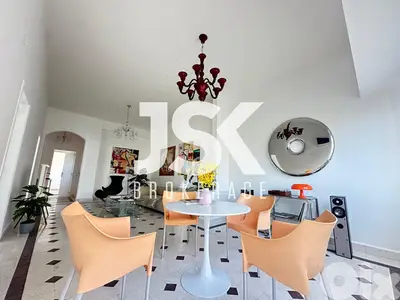 L17863 - Beautifully Decorated Apartment For Rent in Mar Mikhael