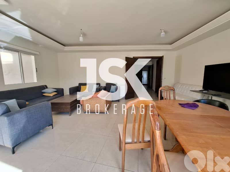 L16146 - Spacious Furnished Apartment With Garden For Rent in Adma 0