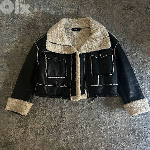 Faux Leather Jacket 0