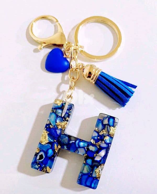 New Cute Heart Letter Keychain Gift For Teacher's Day (4 Colors) 7