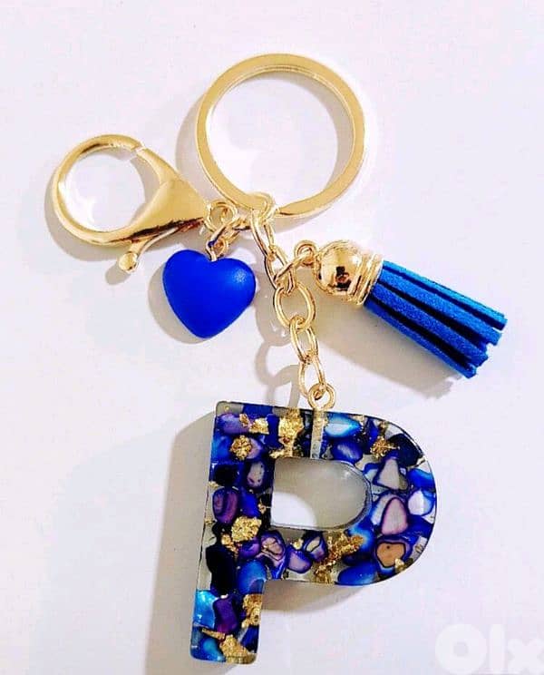 New Cute Heart Letter Keychain Gift For Teacher's Day (4 Colors) 8