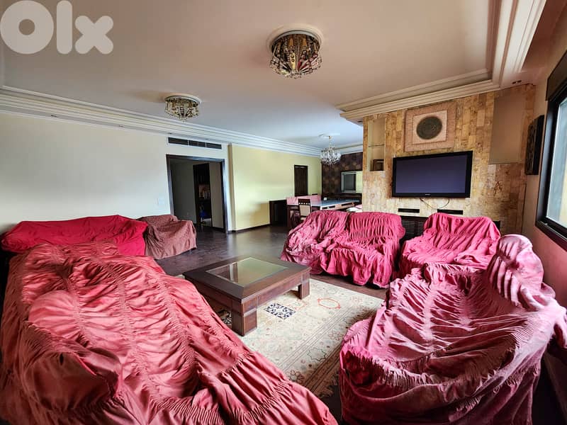 200 SQM Furnished Apartment in Baabdat, Metn with Mountain View 0