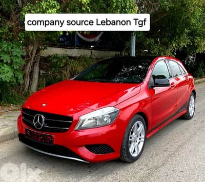 Mercedes-Benz A 200 model 2013 Tgf   مصدر الشركة لبنان