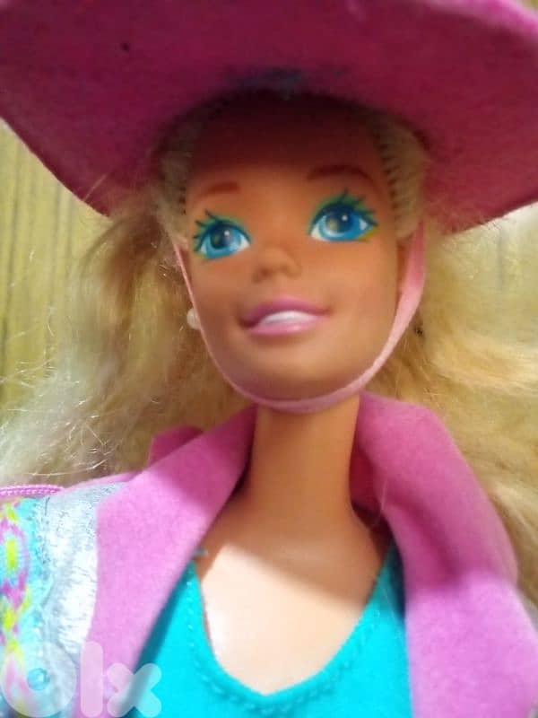 WESTERN FUN/SUNCHARM Barbie rare Mattel89 great doll+herown clothes=48 6