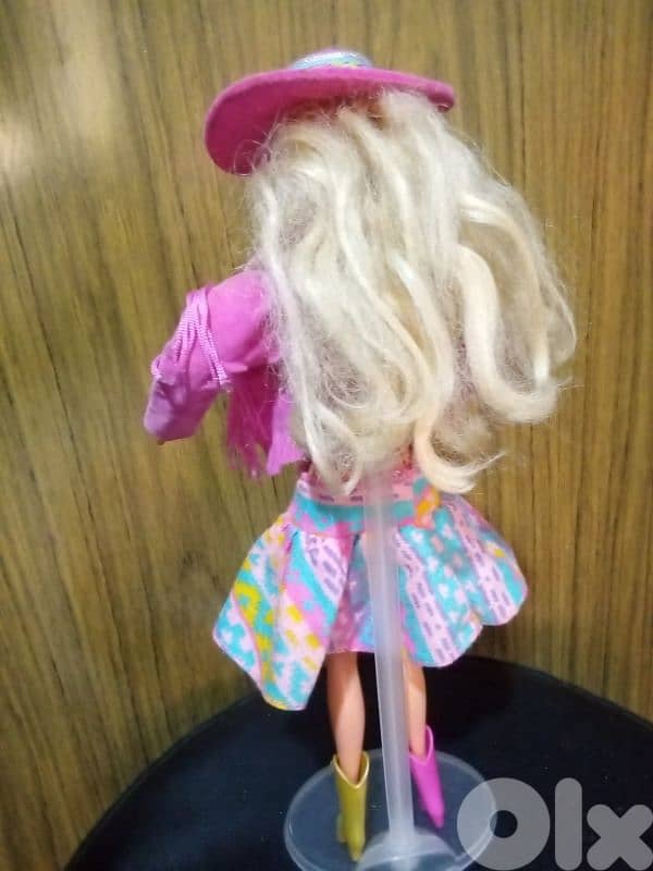 WESTERN FUN/SUNCHARM Barbie rare Mattel89 great doll+herown clothes=48 3