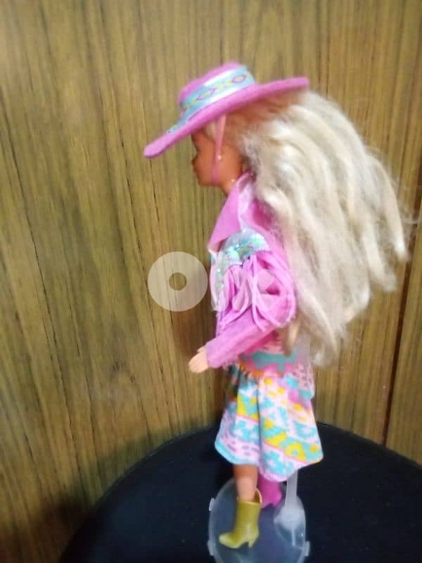 WESTERN FUN/SUNCHARM Barbie rare Mattel89 great doll+herown clothes=48 5