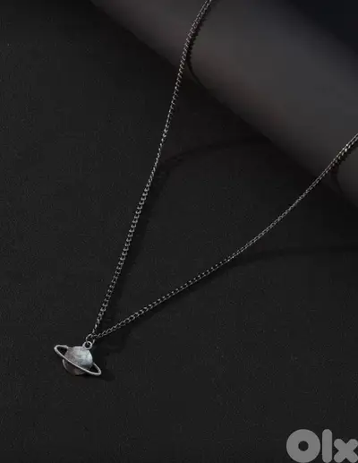 Saturn Design Necklace