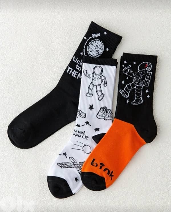 Beautiful high quality socks 1
