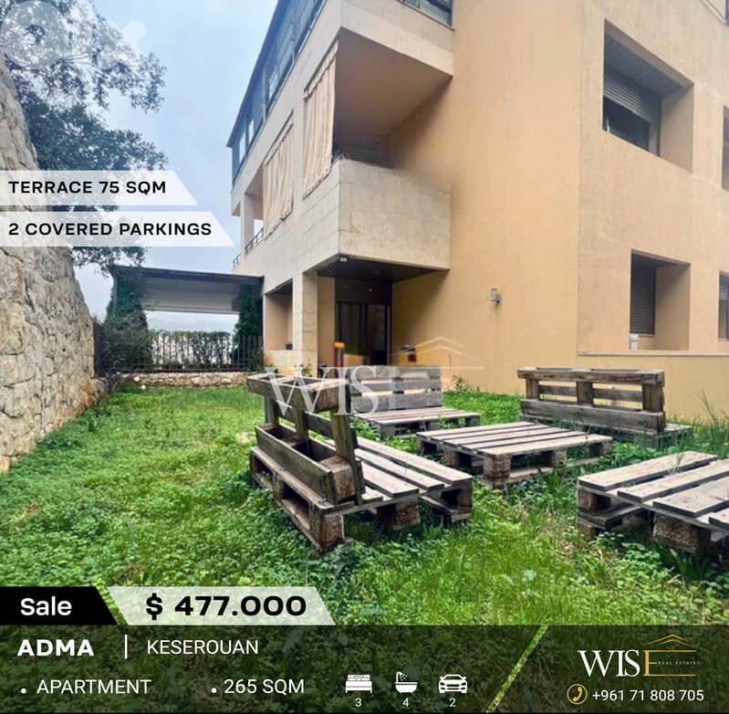 Spacious 265 SQM Apartment for SALE in Adma! 0