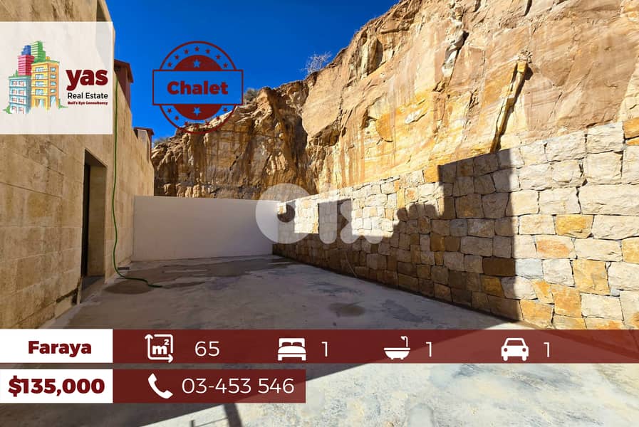 Faraya 65m2 | 70m2 Terrace | New Chalet | Calm Area | DA | 0