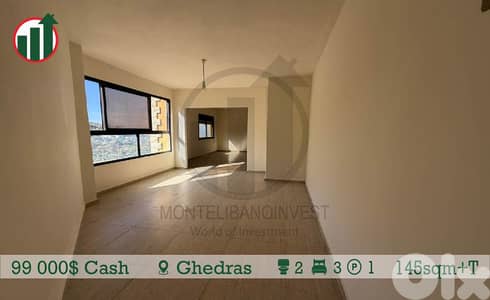 Brand New Apartment for Sale in Ghedras with Open View !!