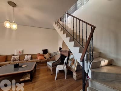 FULLY FURNISHED DUPLEX FOR RENT IN RABIEH PRIME WITH GARDEN, (RAR-125)