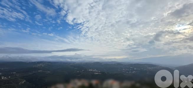 3 MASTER BEDROOMS APARTMENT FOR SALE IN BROUMANA, OPEN VIEW, (BR-379)