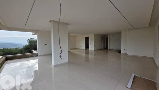 3 MASTER BEDROOMS APARTMENT FOR SALE IN BROUMANA, OPEN VIEW, (BR-379)