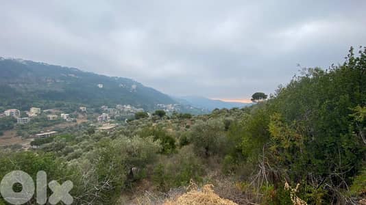 L15837 - 7,500 SQM Land With View For Sale in Deir Al Qamar