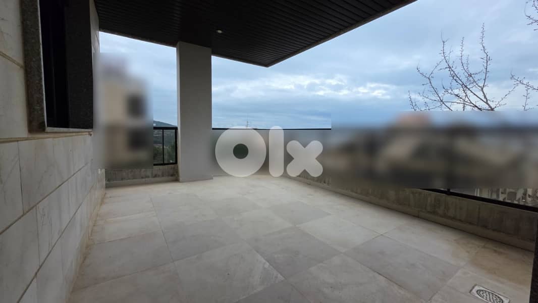 OPEN VIEW APARTMENT FOR SALE IN BROUMANA PRIME 3 BEDS, (BR-380) 0