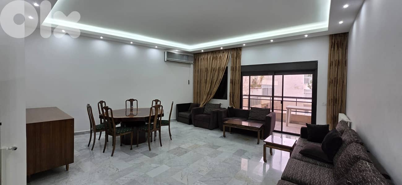 FURNISHED 3 BEDROOMS APARTMENT FOR RENT IN BROUMANA PRIME, (BRR-167) 0