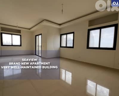 3 Balconies , Sea view, Brand new, maintained, Zalka/زلقا REF#OJ132731